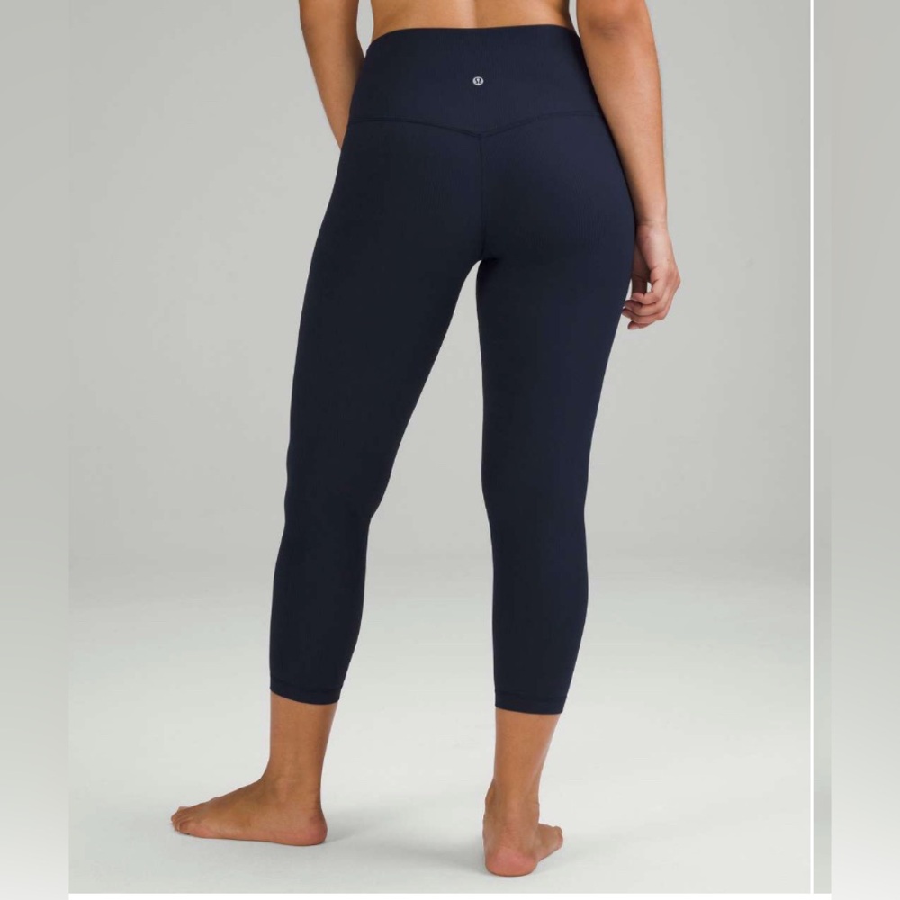Lululemon Align Ribbed High-Rise Pant 25"
True Navy - Picture 5 of 9